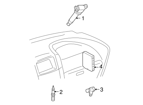 ELECTRICAL/IGNITION SYSTEM for 2004 Toyota Highlander #1