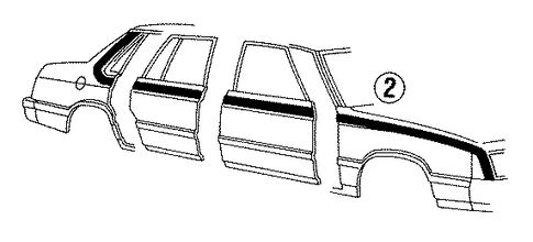 E Class STRIPE TAPE 2