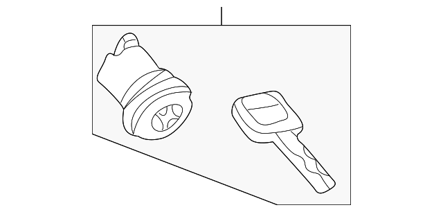 8614879 CYL & KEYS