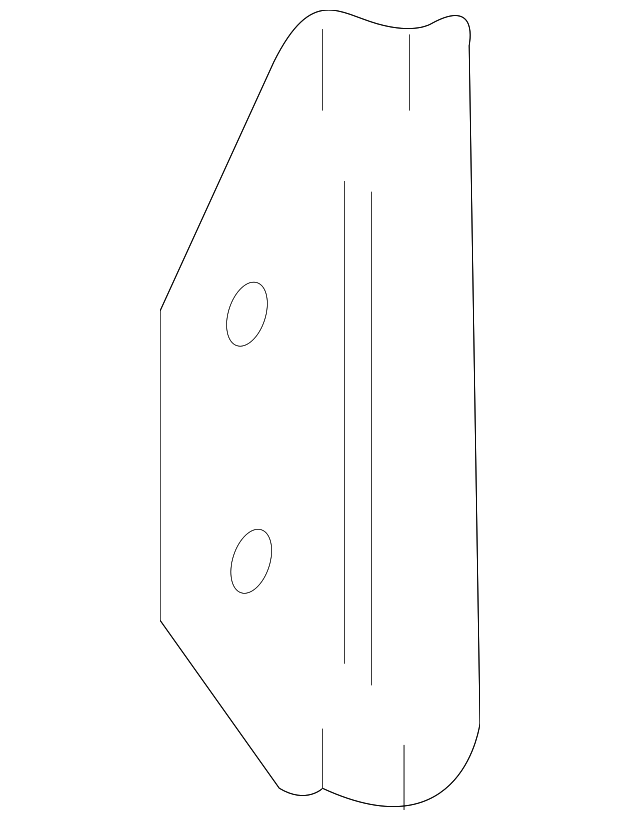 2T1Z-9921124-B Деталь MIRROR REINF, LEFT