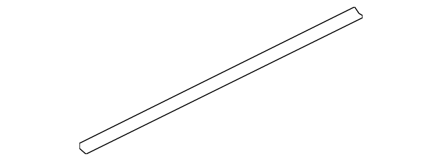 CFE500680 Деталь LOWER MOLDING SEAL STRIP, RIGHT