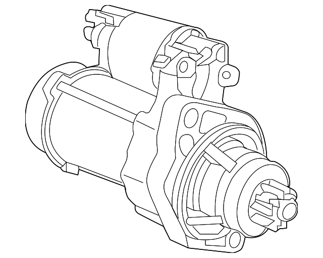 9A1-604-103-X Деталь STARTER