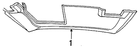 Cougar INTERIOR TRIM - ROOF