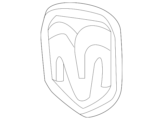 68140322AA Деталь EMBLEM