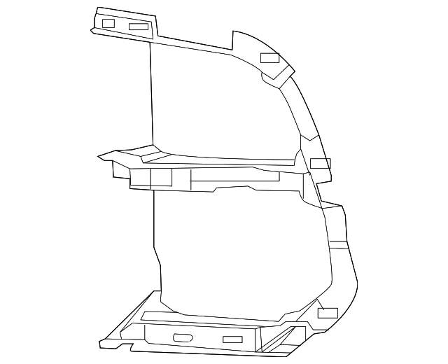 68197700AB Деталь CLOSURE PANEL, RIGHT
