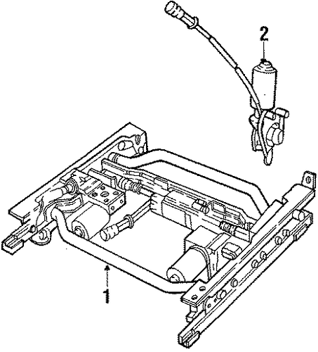 XJ12 SEATS & TRACK COMPONENTS