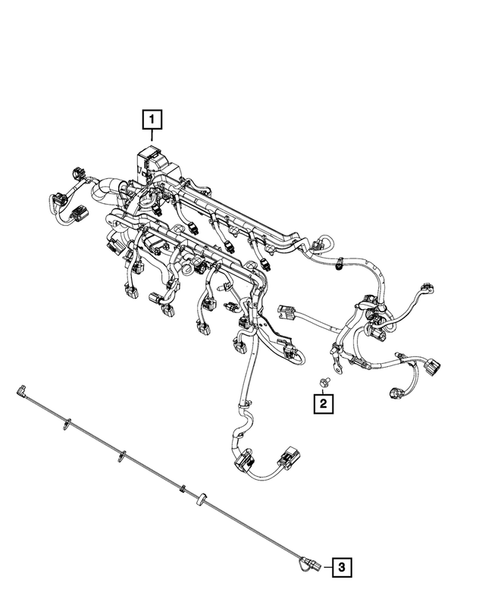 Wiring-Powertrain for 2015 Chrysler 200 #1