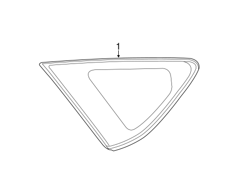 BODY/GLASS & HARDWARE for 2014 Toyota Prius V #2
