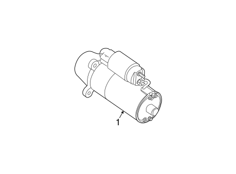 Electrical/Starter for 2001 Ford Taurus #2