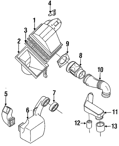 Air Filter - Subaru (16546AA010) Air Filter - Subaru (16546AA010)