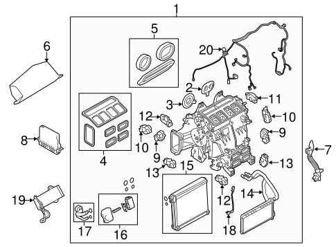 Range Rover Sport AUTOMATIC TEMPERATURE CONTROLS