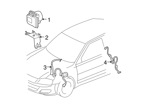 BRAKES/ANTI-LOCK BRAKES for 2006 Toyota Avalon #3
