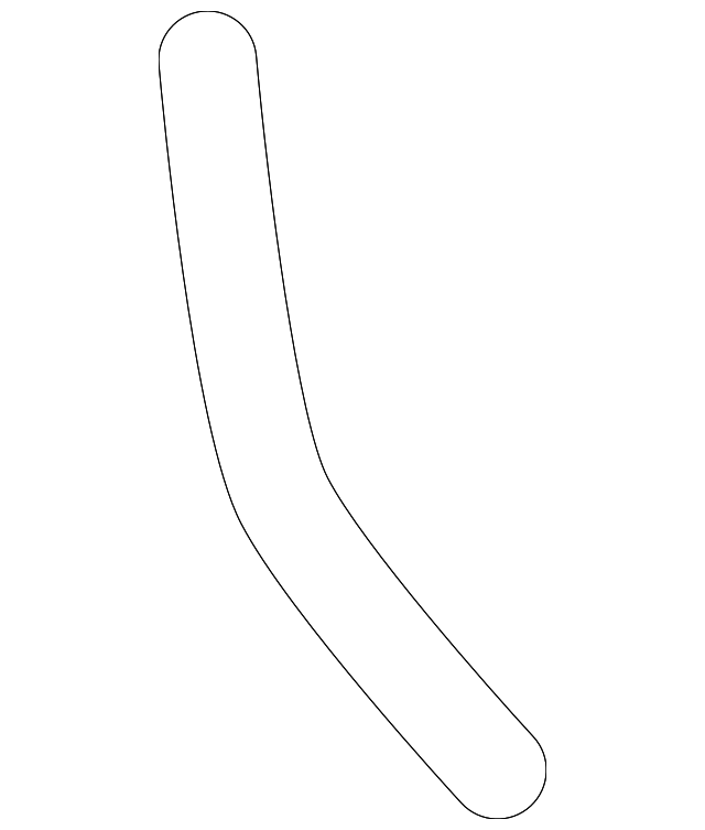 92157817 LOWER HOSE