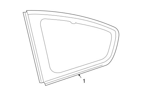 BODY/GLASS & HARDWARE for 2006 Scion tC #1