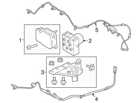 ABS Components for 2015 Ford F-350 Super Duty #0