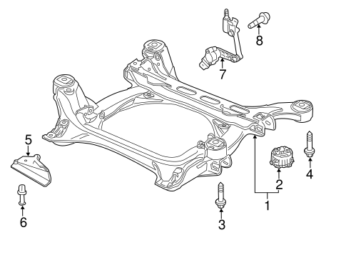 Cayenne SUSPENSION MOUNTING