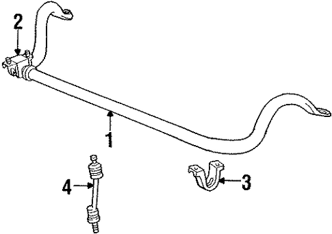 Grand Marquis STABILIZER BAR & COMPONENTS
