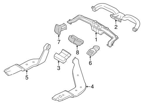Ducts for 2013 Hyundai Accent #0