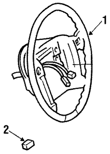 Capri STEERING WHEEL & TRIM