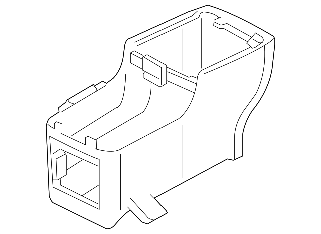 8A4Z74045A36AC Деталь REAR CONSOLE
