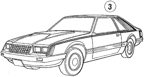 Mustang STRIPE TAPE 3