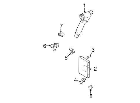 ELECTRICAL/IGNITION SYSTEM for 2009 Toyota Sienna #1
