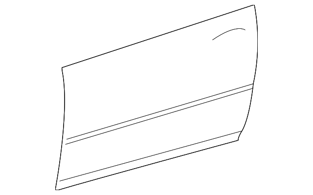 22614333 Деталь OUTER PANEL, LEFT