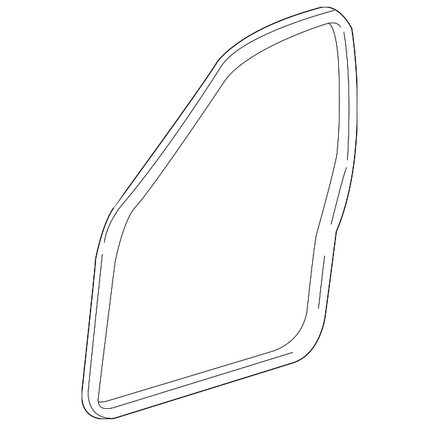 15147497 Деталь WEATHERSTRIP, RIGHT