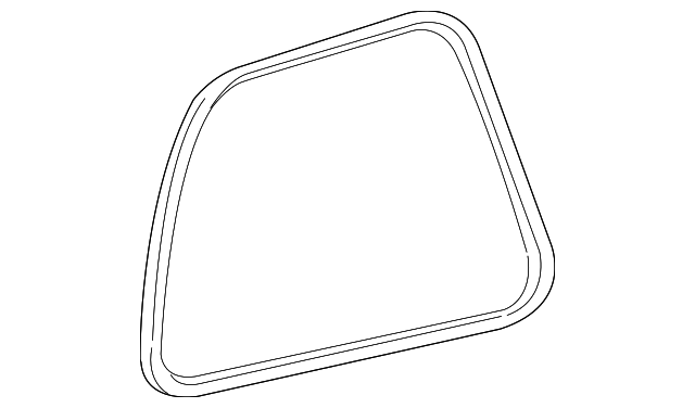 XF2Z-1629905-AA Деталь WEATHERSTRIP, LEFT
