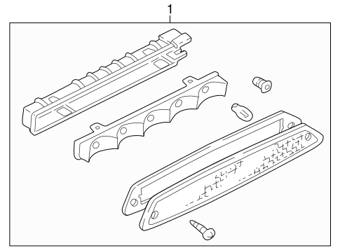 Mariner HIGH MOUNTED STOP LAMP