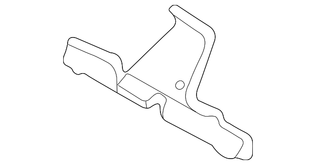 XW4Z6N081AA Деталь COVER ASSY BRACKET, LEFT