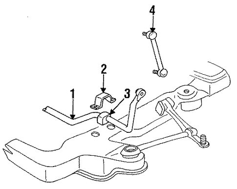 New Yorker STABILIZER BAR & COMPONENTS