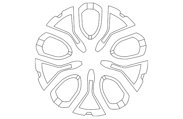 LR044840 Деталь WHEEL, ALLOY