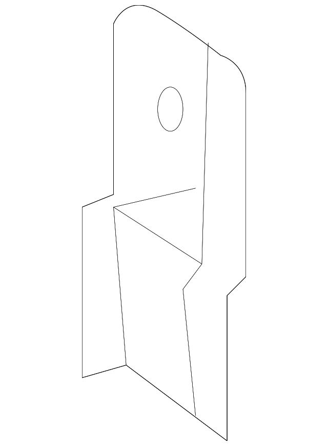 32010139 Деталь LOWER TRIM PANEL BRACKET