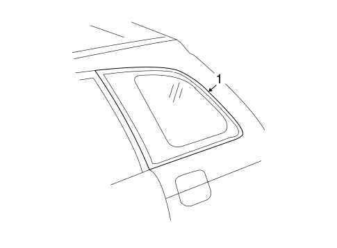 BODY/GLASS & HARDWARE for 2005 Toyota RAV4 #1