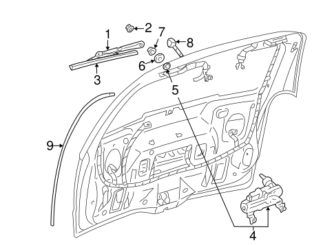 Montana WIPER & WASHER COMPONENTS