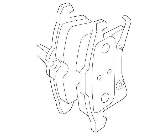 93191893 Деталь BRAKE PADS