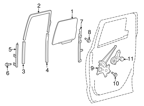 Body/Rear Door for 2015 Toyota Tundra #1