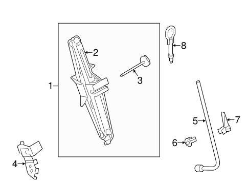Transit Connect JACK & COMPONENTS 2