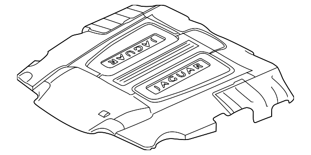 C2Z27835 Деталь ENGINE COVER