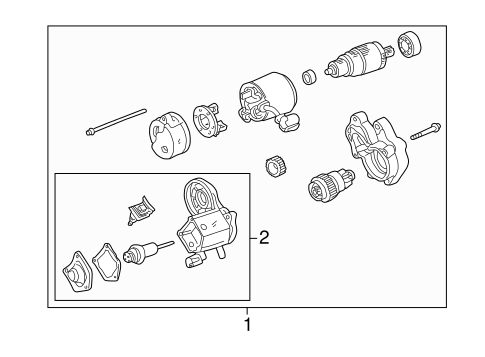 ELECTRICAL/STARTER for 1998 Toyota 4Runner #1