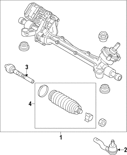 Steering/Steering Gear & Linkage for 2011 Ford Fusion #2