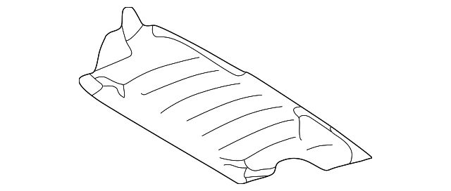 6W4Z-17626-AA Деталь LOWER SHIELD