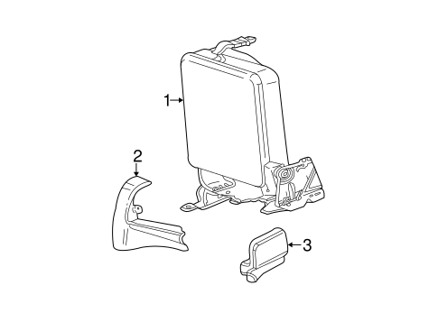 Ranger REAR SEAT COMPONENTS