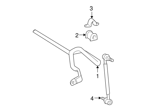 FRONT SUSPENSION/STABILIZER BAR & COMPONENTS for 2007 Toyota Corolla #1