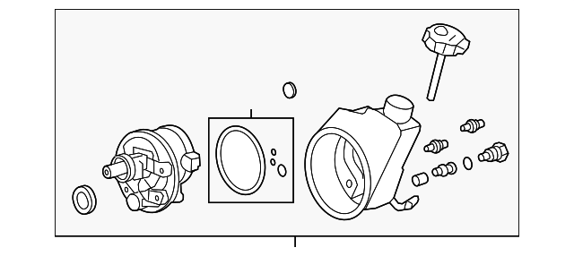 20756712 POWER STEERING PUMP