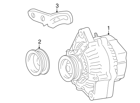 ELECTRICAL/ALTERNATOR for 2005 Scion xA #1