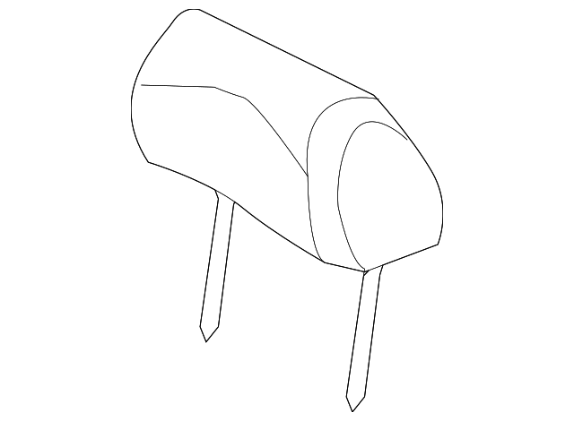 AE5Z-54611A08-EH Деталь HEADREST, RIGHT