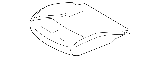 AE5Z-5462900-BB Деталь SEAT COVER, RIGHT