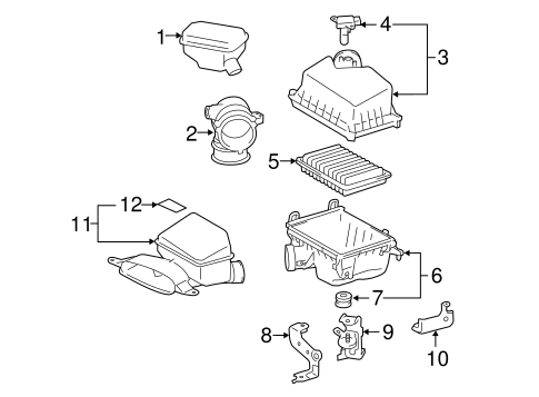 MAINTENANCE & LUBRICATION/FILTERS for 2013 Toyota Camry #1